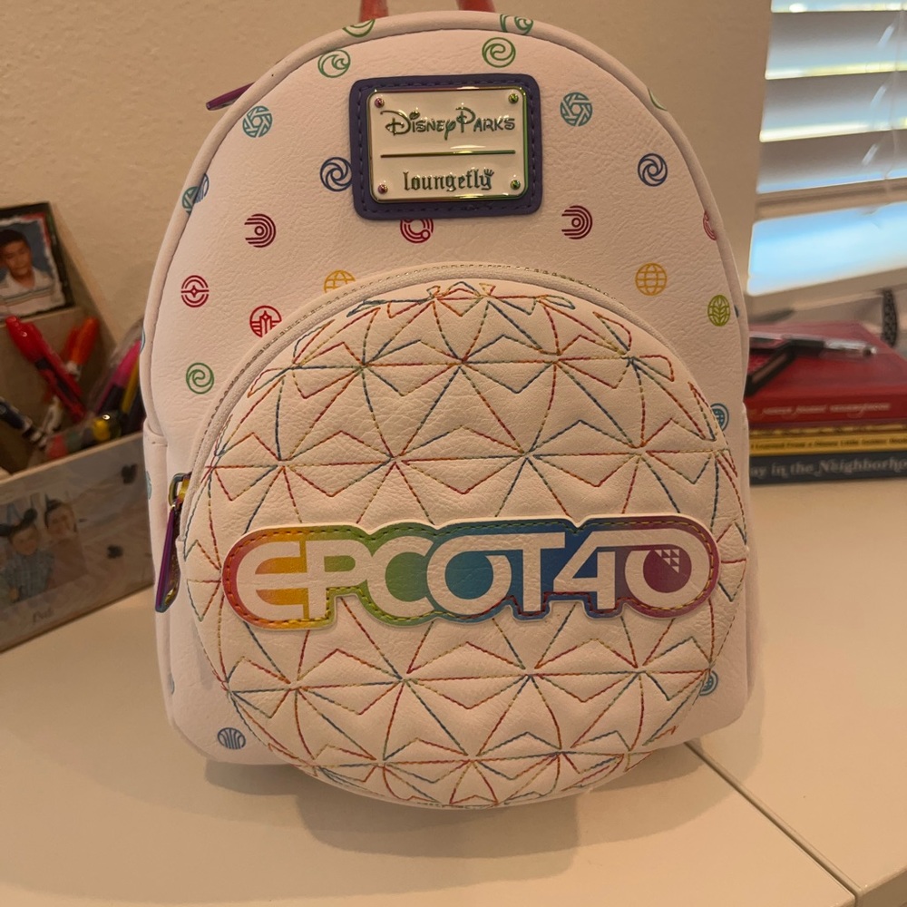 EPCOT 40th Anniversary Loungefly Backpack